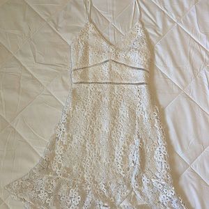 Abercrombie & Fitch White Mini Dress